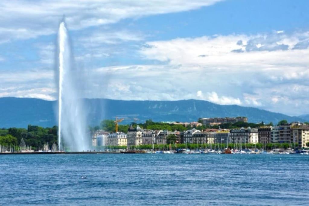 Modern'Blue - Gare Annemasse A 3Min-Geneve Acces Direct Apartment Ngoại thất bức ảnh