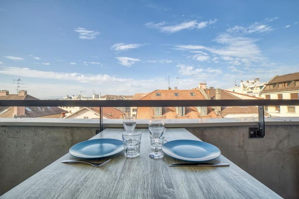 Modern'Blue - Gare Annemasse A 3Min-Geneve Acces Direct Apartment Ngoại thất bức ảnh