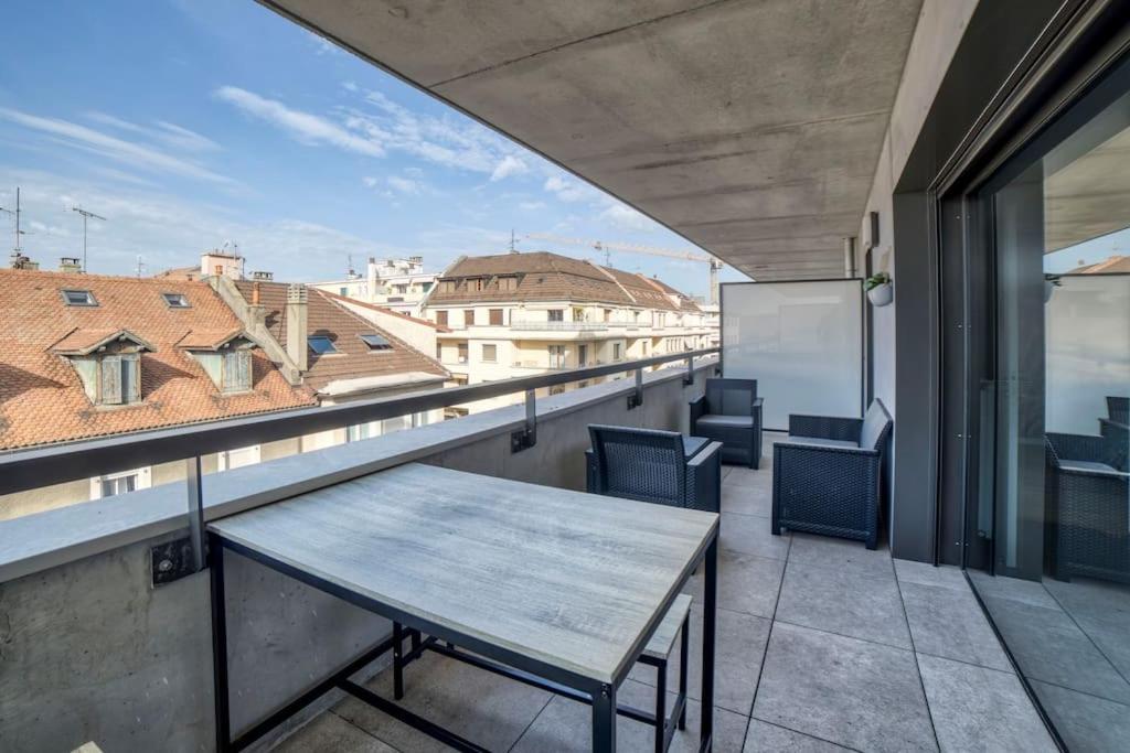 Modern'Blue - Gare Annemasse A 3Min-Geneve Acces Direct Apartment Ngoại thất bức ảnh